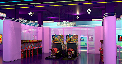 Multiplex открывает в Одессе двухуровневый кинотеатр в стиле “футуризма 80-х” (+фото)