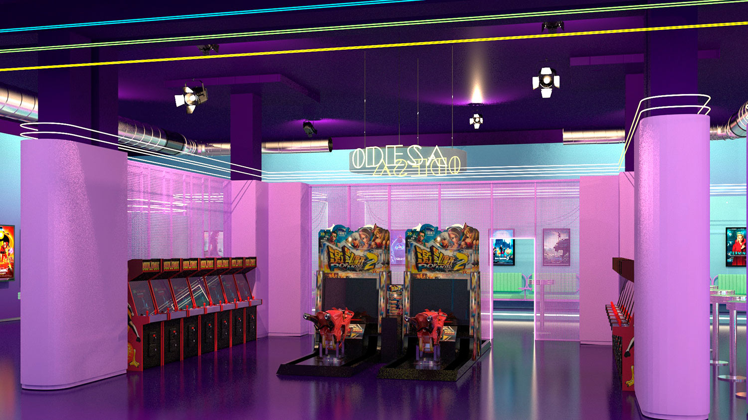 Multiplex открывает в Одессе двухуровневый кинотеатр в стиле “футуризма 80-х” (+фото)