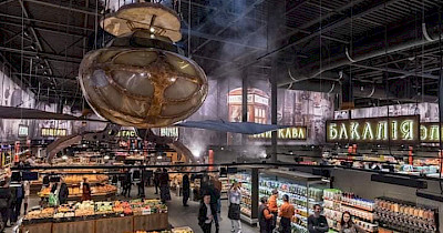 Сільпо відкрив у Вишгороді супермаркет в стилі “Стімпанк”