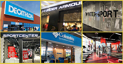 Огляд sport & outdoor: Decathlon, Under Armour, Columbia, Intersport, SportCenter та інші