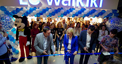 Ювілейний 30-й LC Waikiki в Україні відкрився в рівненському ТРЦ Злата Плаза