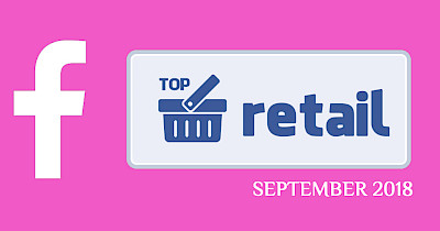 Топ-20 Facebook-сторінок українських рітейлерів і ТРЦ за вересень