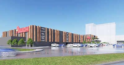 Ашан відкриє двоповерховий ТЦ у Львові з коворкінгом та рестораном