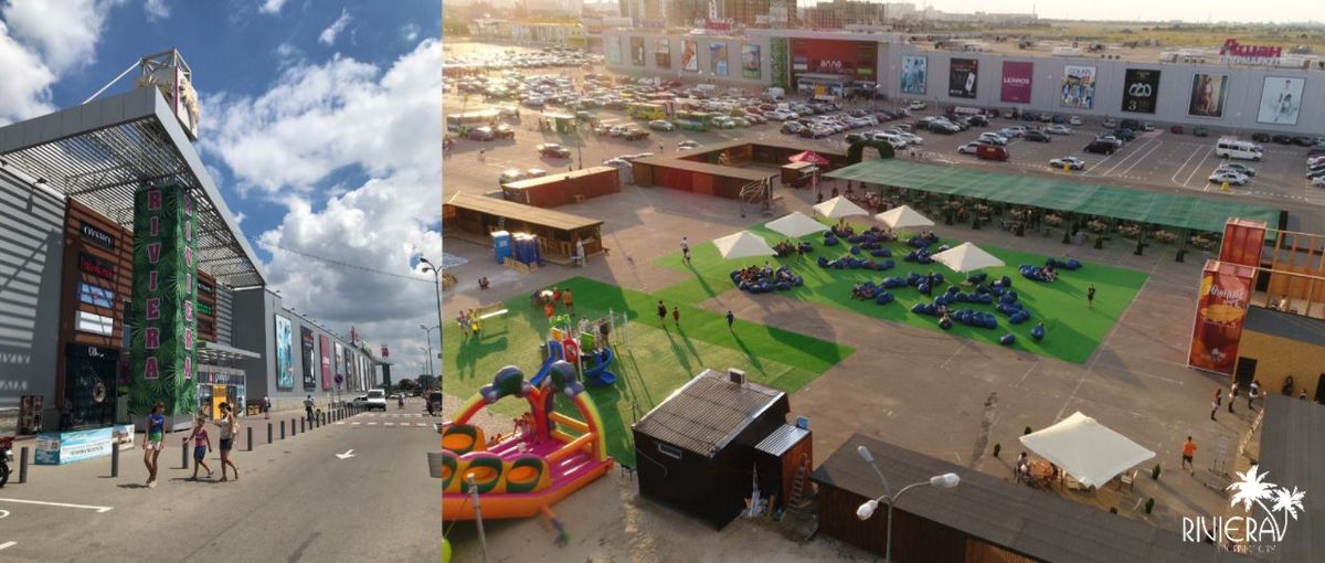 Інфографіка: успіхи одеського ТРЦ Рів’єра за останні півтора року