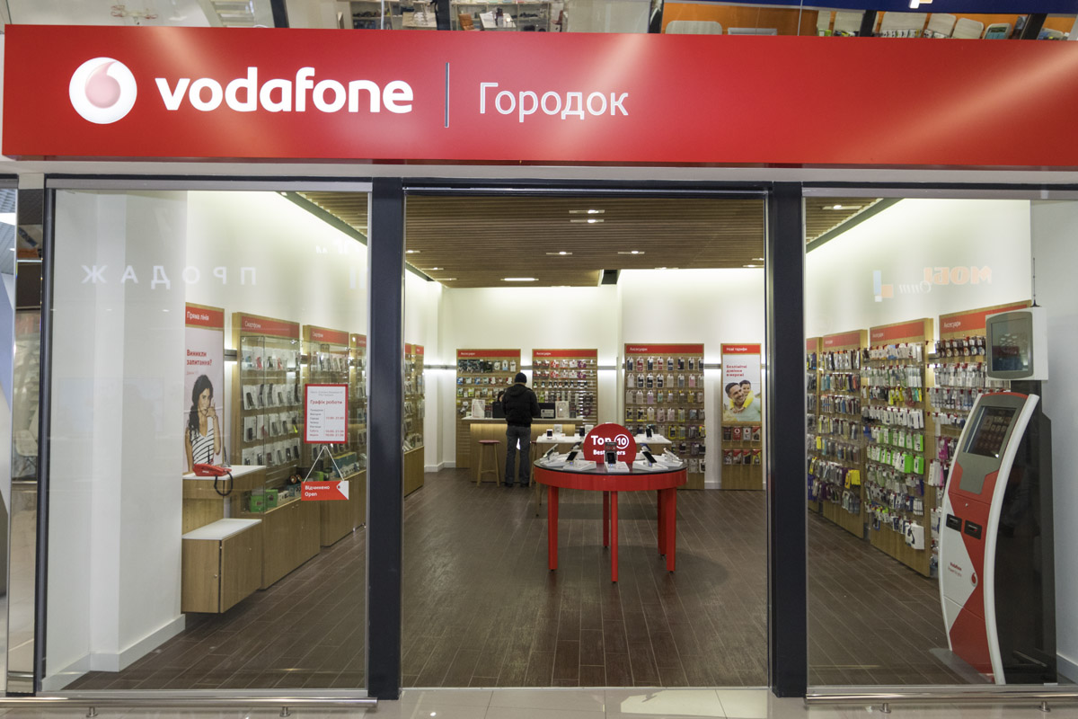 Vodafone Украина хочет открыть 200 собственных магазинов до февраля 2019 года