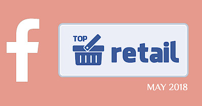 Топ-20 Facebook-сторінок українських рітейлерів, ресторанів і ТРЦ за травень