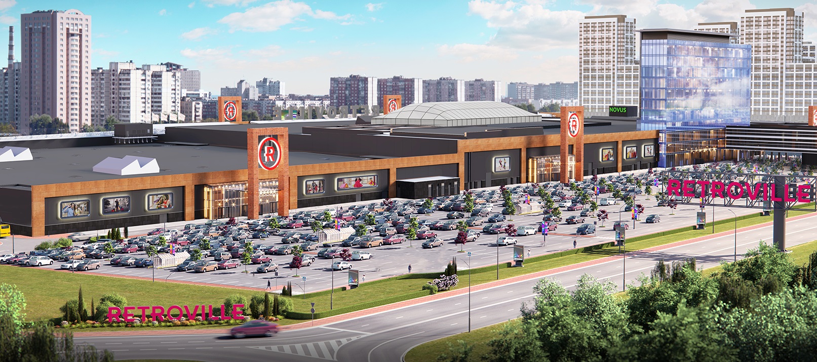 Реконцепция фуд-корта ТРЦ Retroville: зона посадки будет самой большой в Киеве – 1800 кв. м