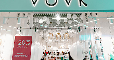 Сеть студий VOVK открыла два новых магазина и обновила свою первую студию (+фото)