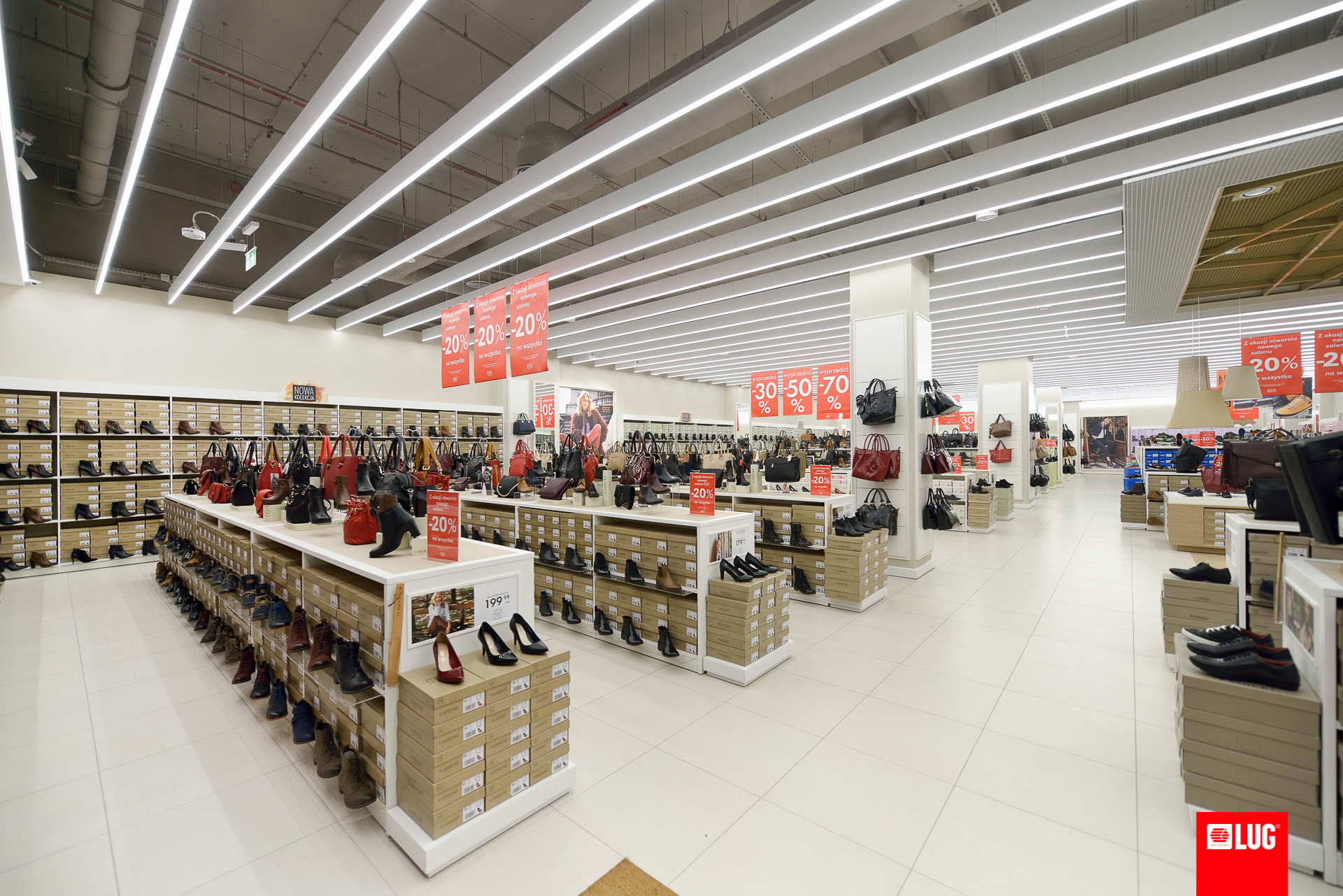 Польский обувной ритейлер ССС планирует открыть 50 магазинов в Украине