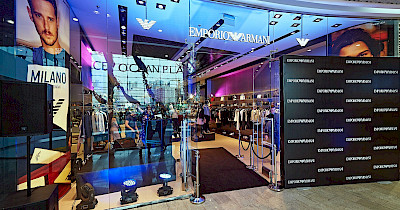 Intertop Ukraine відкрила в Ocean Plaza перший в Україні бутик Emporio Armani