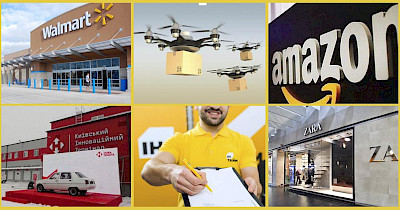 Головні новини логістики та e-commerce в березні: Нова пошта, Walmart, Amazon, Укрпошта та інші