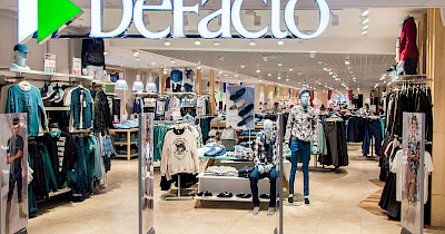 DeFacto will open its first store in Ukraine in the Odessa SEC Riviera