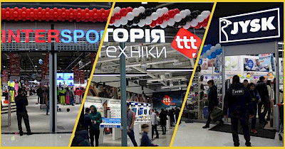 Хет-трик: Intersport, JYSK і TTT.ua відкрилися в Lavina Mall (фоторепортаж)