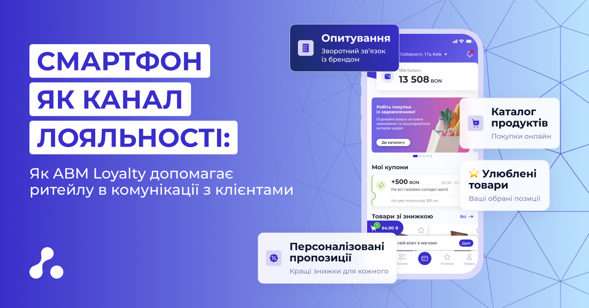 Як персоналізація в застосунку ABM Loyalty формує новий стандарт взаємодії з клієнтом