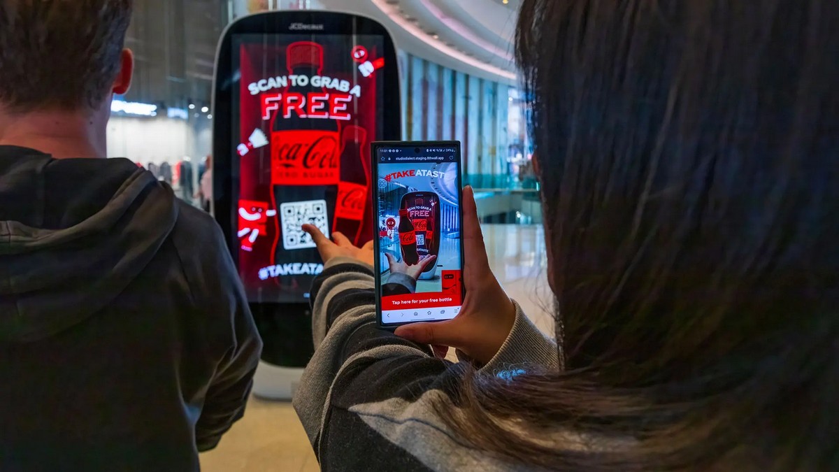 Джерело: dooh.com, кейс TakeATaste