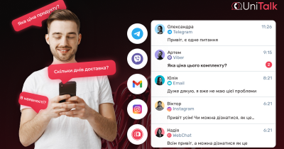 5 in 1: Як UniTalk Chat допомагає ритейлу не втрачати жодного звернення від клієнта