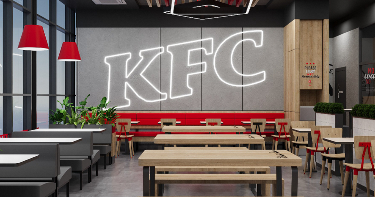 Перевтілення KFC у Дніпрі: сучасний дизайн і перша Game-зона для гостей (фотоогляд)