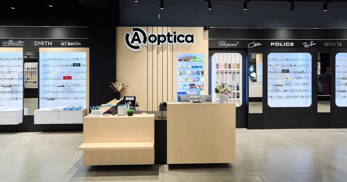 A-Optica відкрила новий салон у ТРЦ Lavina у Києві (фотоогляд)