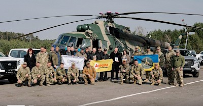 Аврора передала фонду «Повернись живим» 15 млн грн на 15 пікапів для Армійської авіації